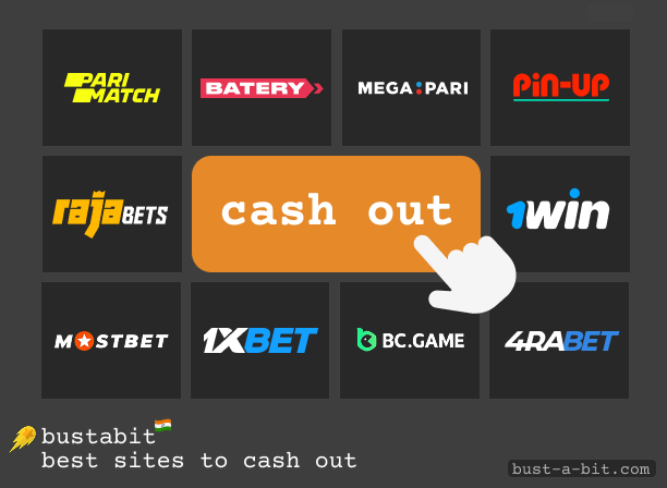 List of the best Indian casinos to play Bustabit and cash out money