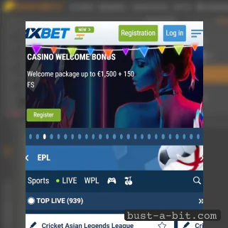 1xBet App - Bustabit
