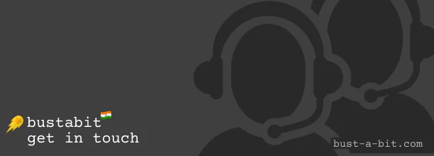 Stay in touch with us using this contact methods
