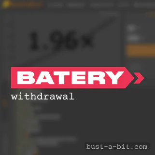 How to withdraw Bustabit money from Batery