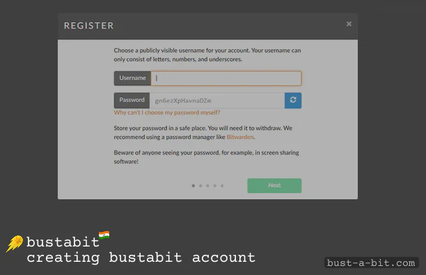 How to Create an Account at Bustabit - Full Instruction