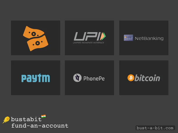 Most of Indian Casinos support all popular banking methods, so playing Bustabit can be comfortable for Indian players