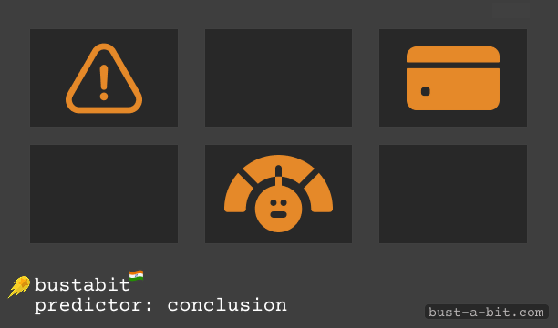 Bustabit Predictor: conclusion. We are not recommended to use predictors, because Bustabit is totally random game