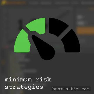Minimum Strategy Risk - Bustabit