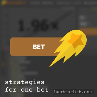 One bet strategy - Bustabit
