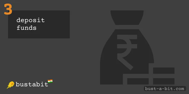 Deposit Funds to start playing Bustabit