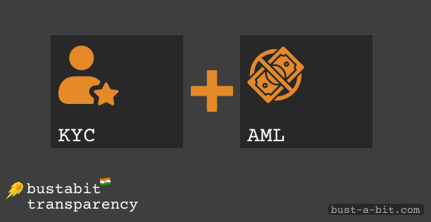 Bustabit is transparent service with active KYC and AML policies