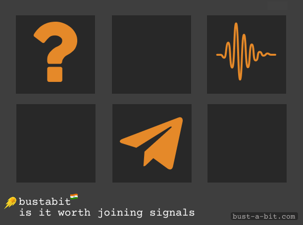 Is it worth to join Bustabit signals