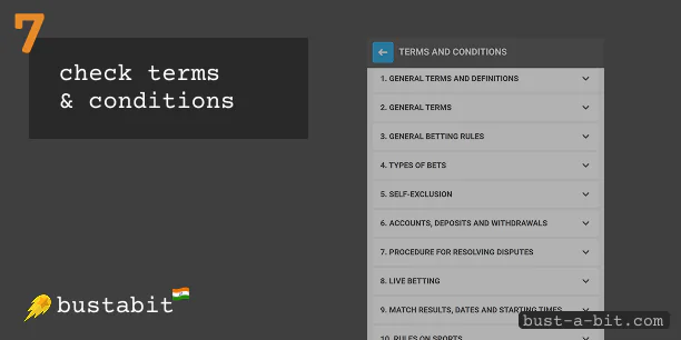 Check promo code terms and conditions at the casino's website - Bust a Bit
