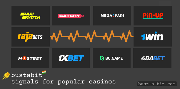 List of best Indian Casinos With Bustabit Signals