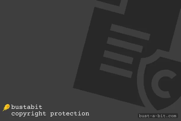 Bustabit protects some of its materials