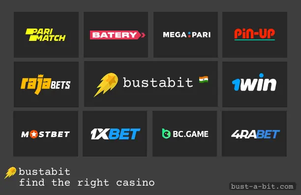Tips for finding a right casino to play Bustabit